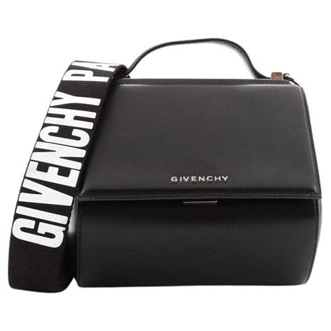 givenchy bag strap fur|Strap in box leather with padlock .